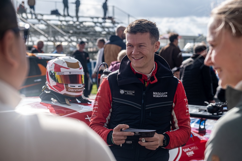 Guldet glippede for Martin Andersen og Selected Car Racing.
(Foto: Niklas Majgaard/Boxengasse.dk)